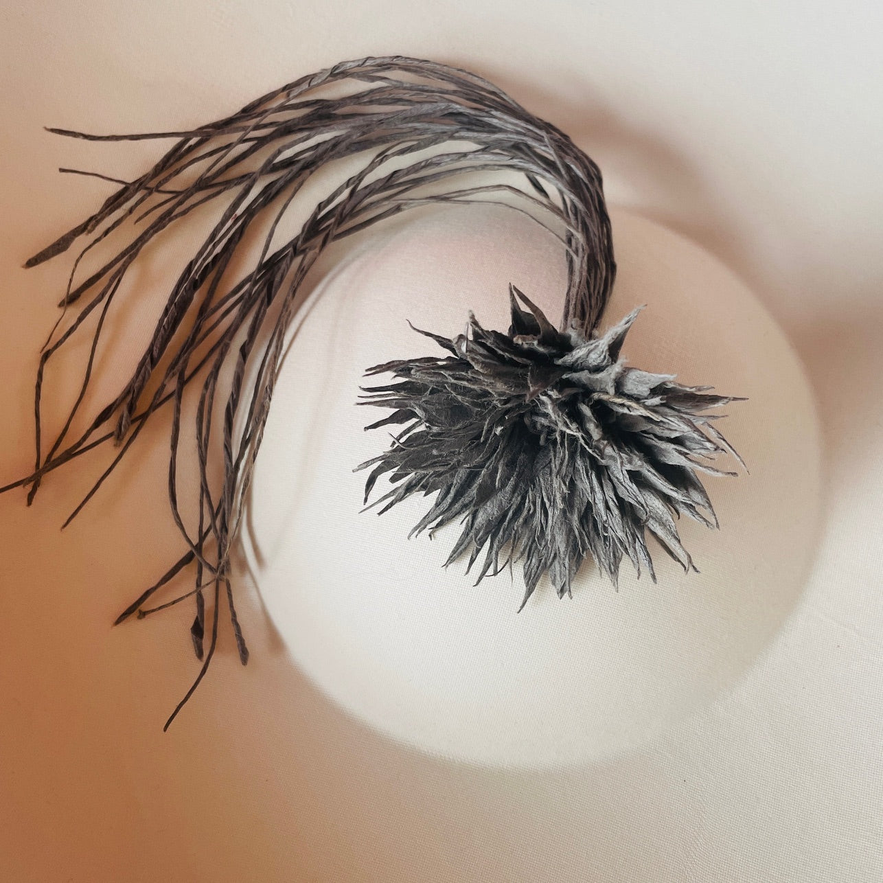 和紙花_草木染_藍#1