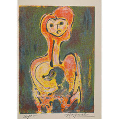 Woman and dog