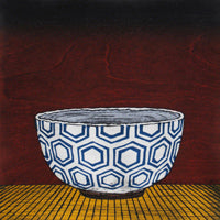 White Hexangon Tea Bowl / Malene Wagner Collection