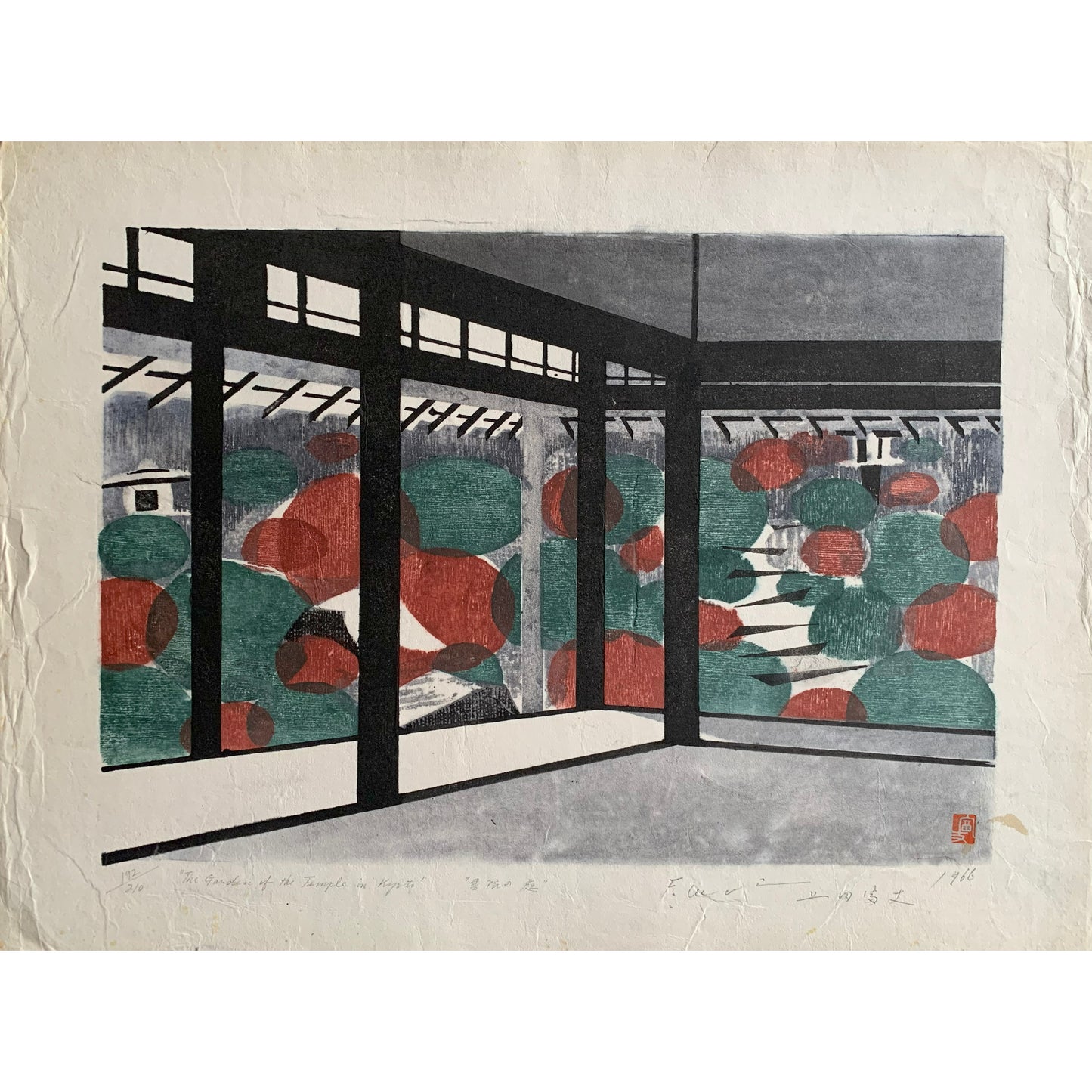 The Garden of the Temple in Kyoto / Malene Wagner Collection