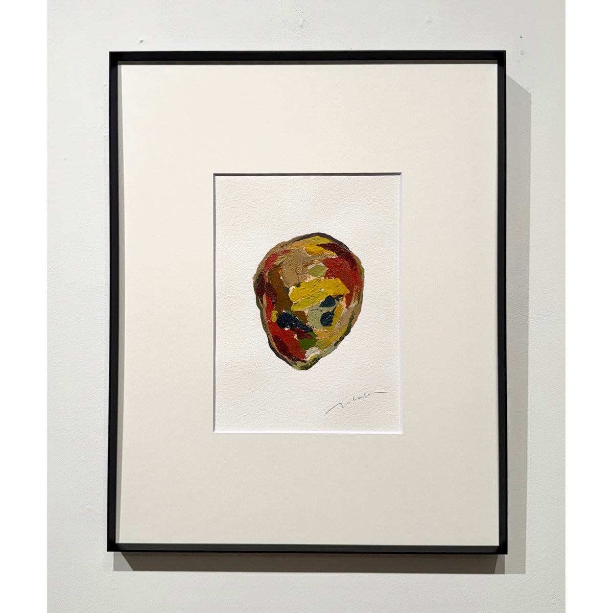 Earth NO.1 _ Painting & Stone