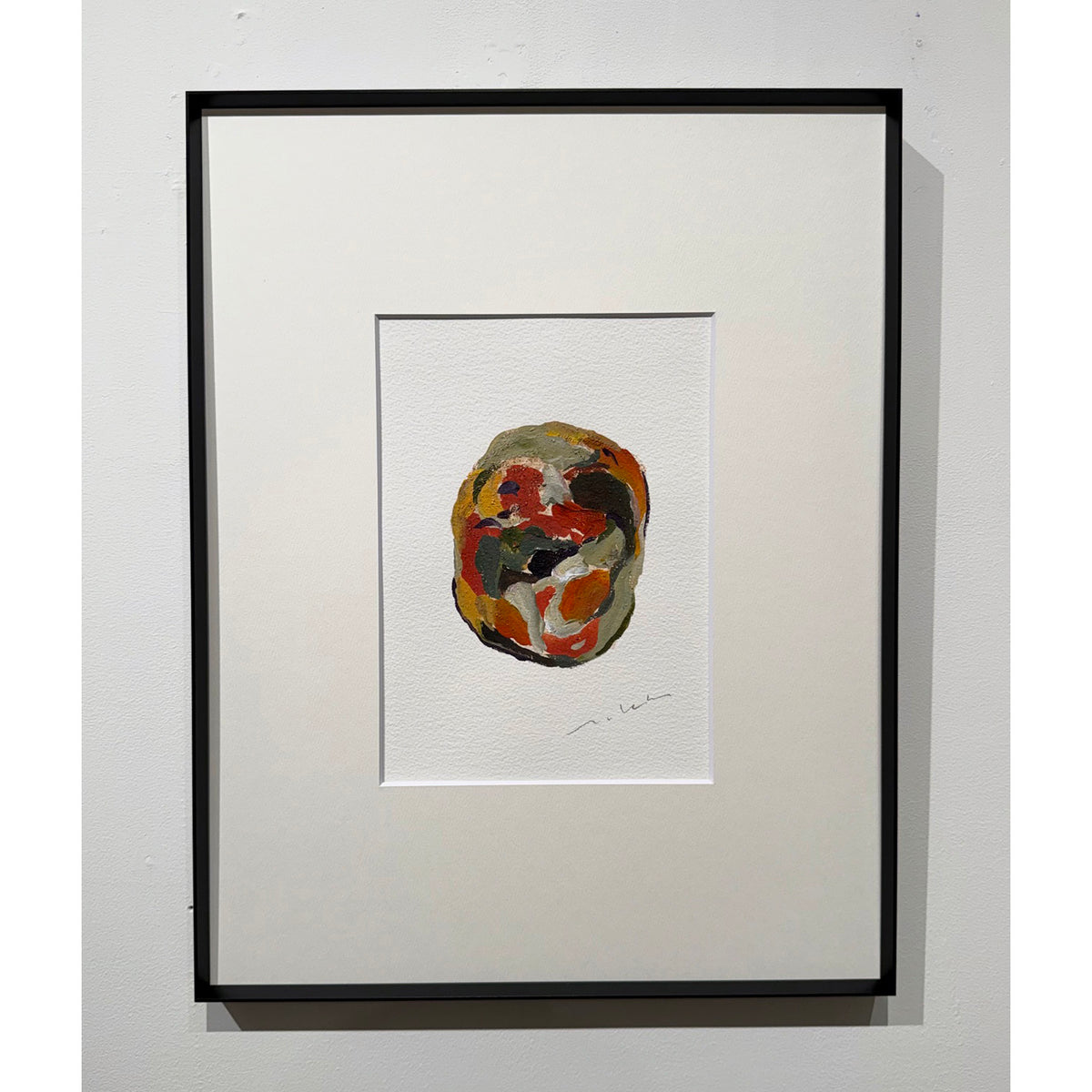 Earth NO.2_ Painting & Stone