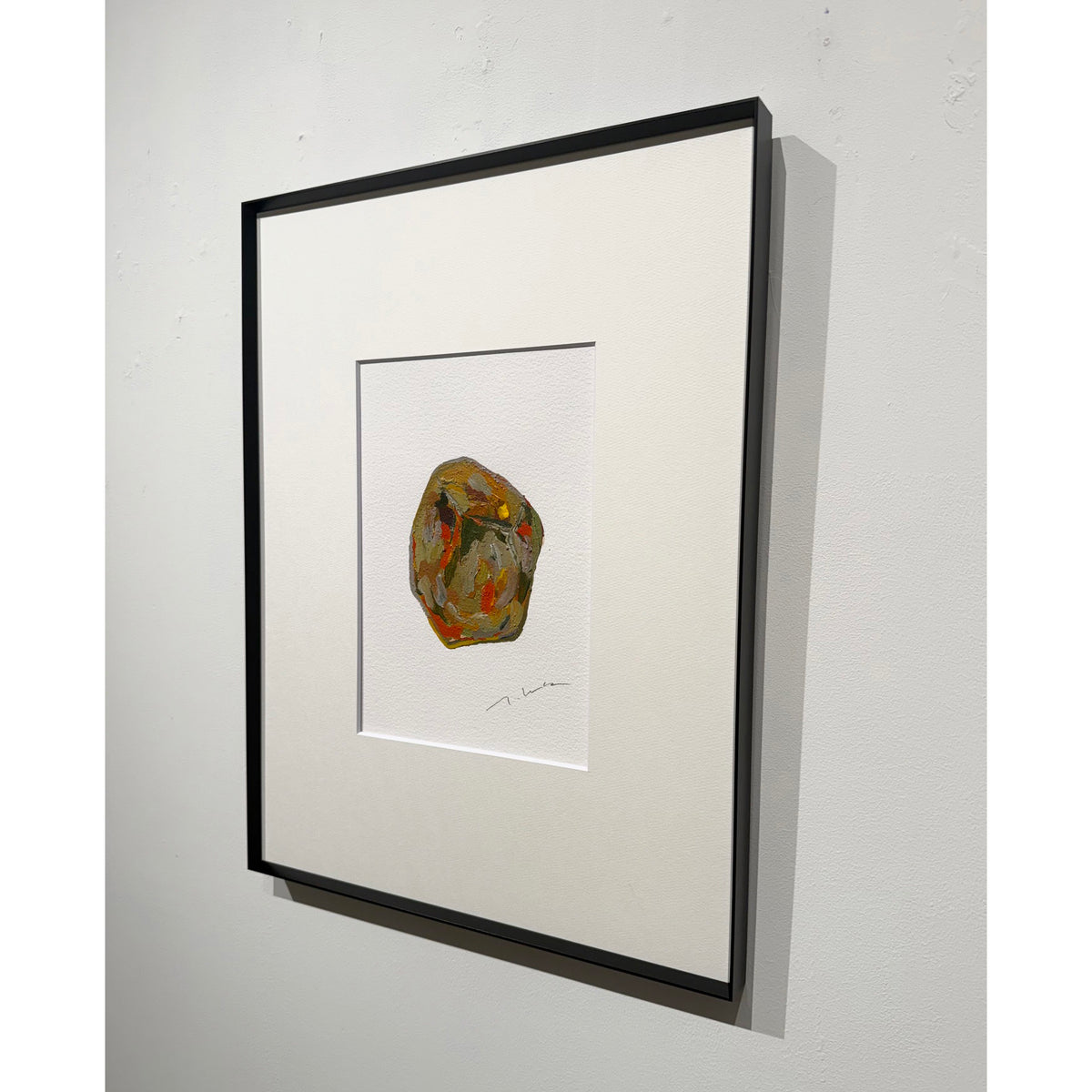 Earth NO.3_ Painting & Stone