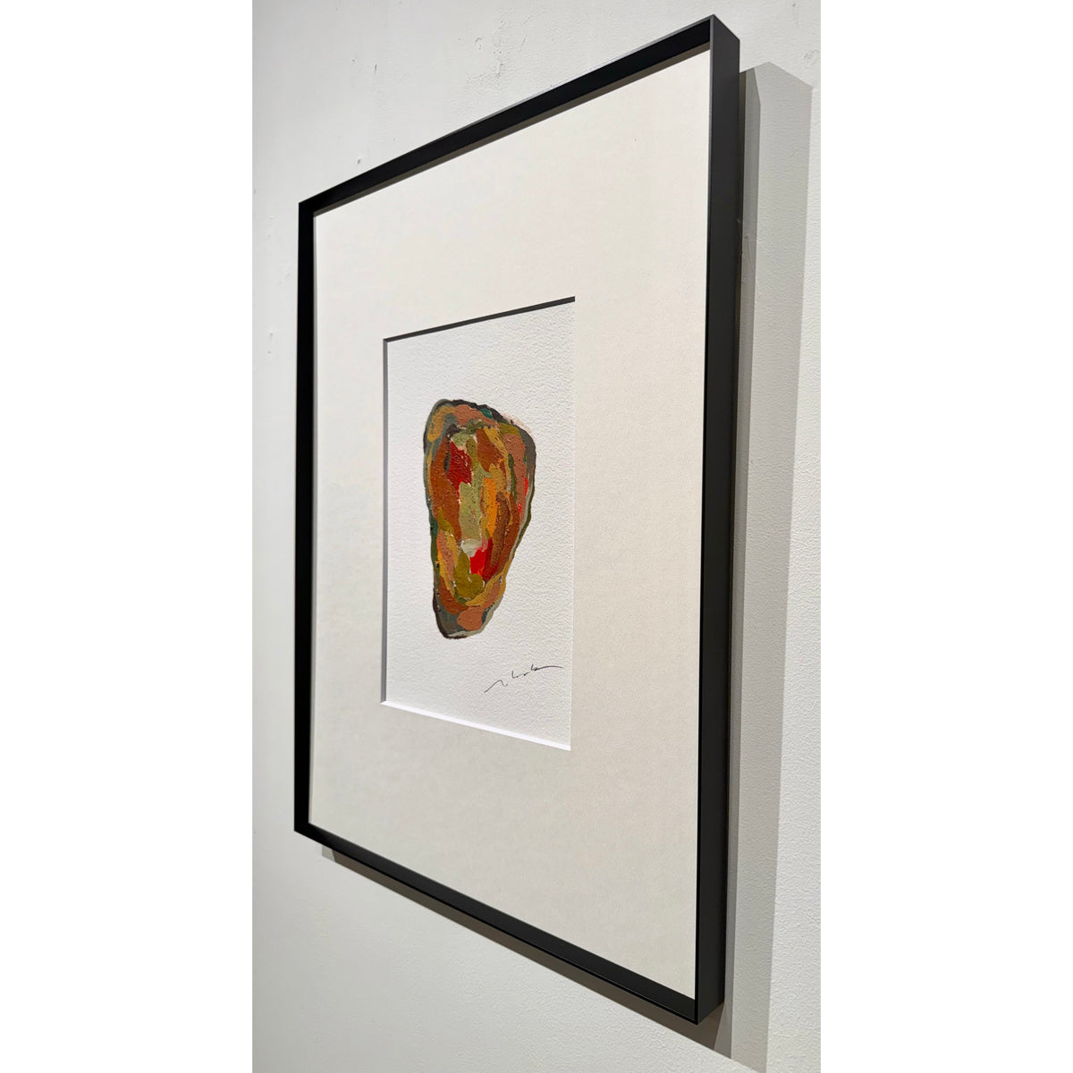 Earth NO.4_ Painting & Stone