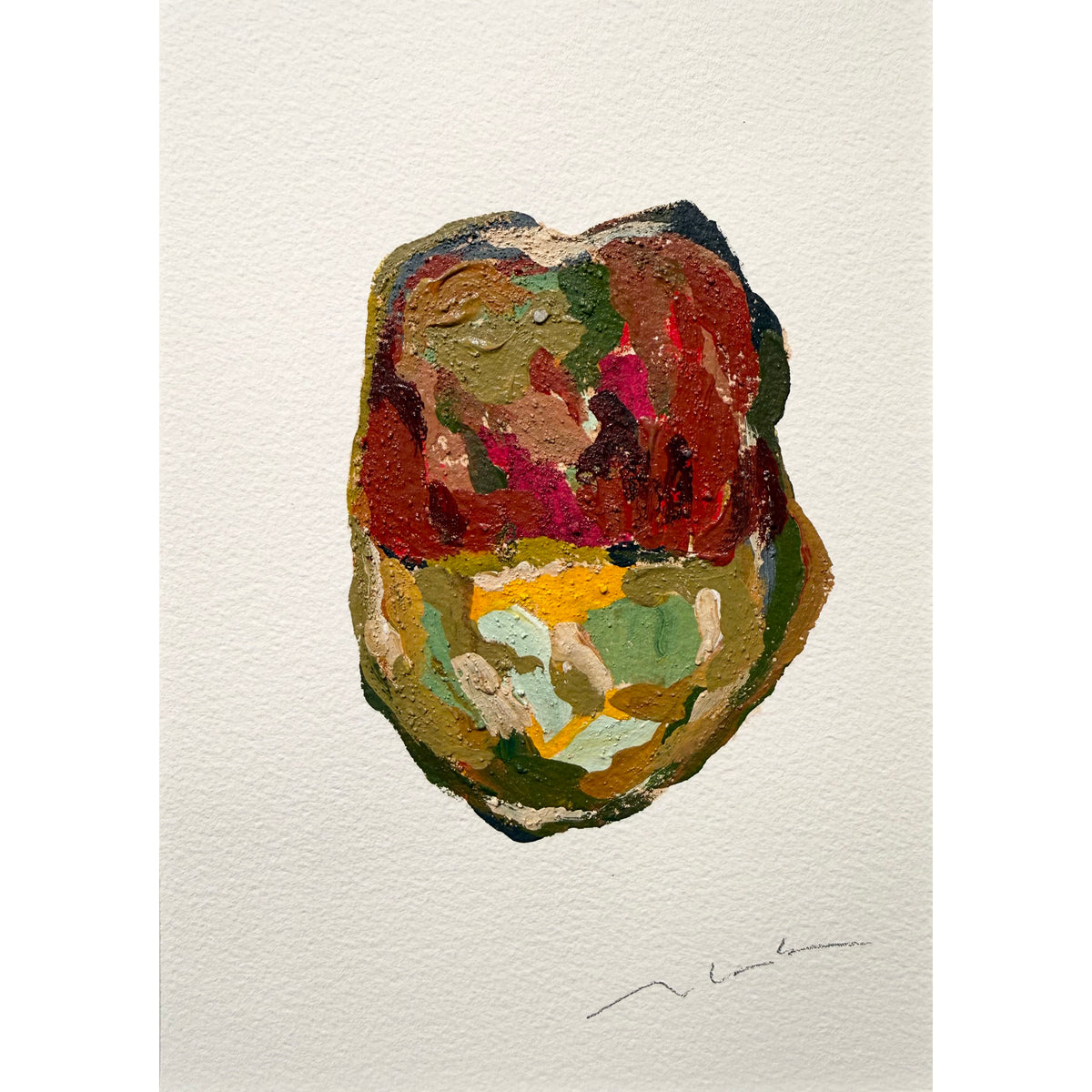 Stone NO.10_ Painting & Stone