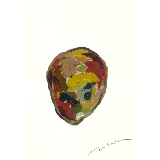 Earth NO.1 _ Painting & Stone