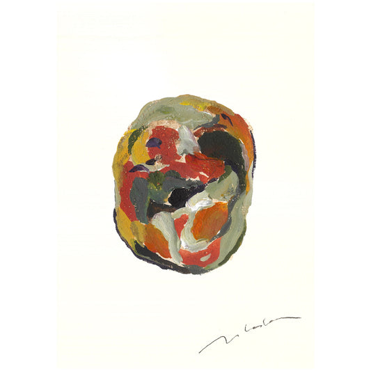 Earth NO.2_ Painting & Stone