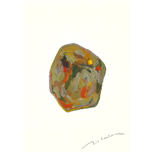 Earth NO.3_ Painting & Stone