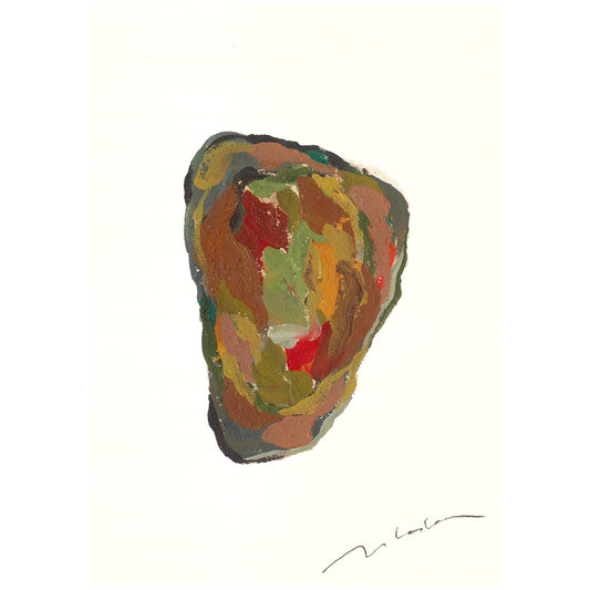 Earth NO.4_ Painting & Stone