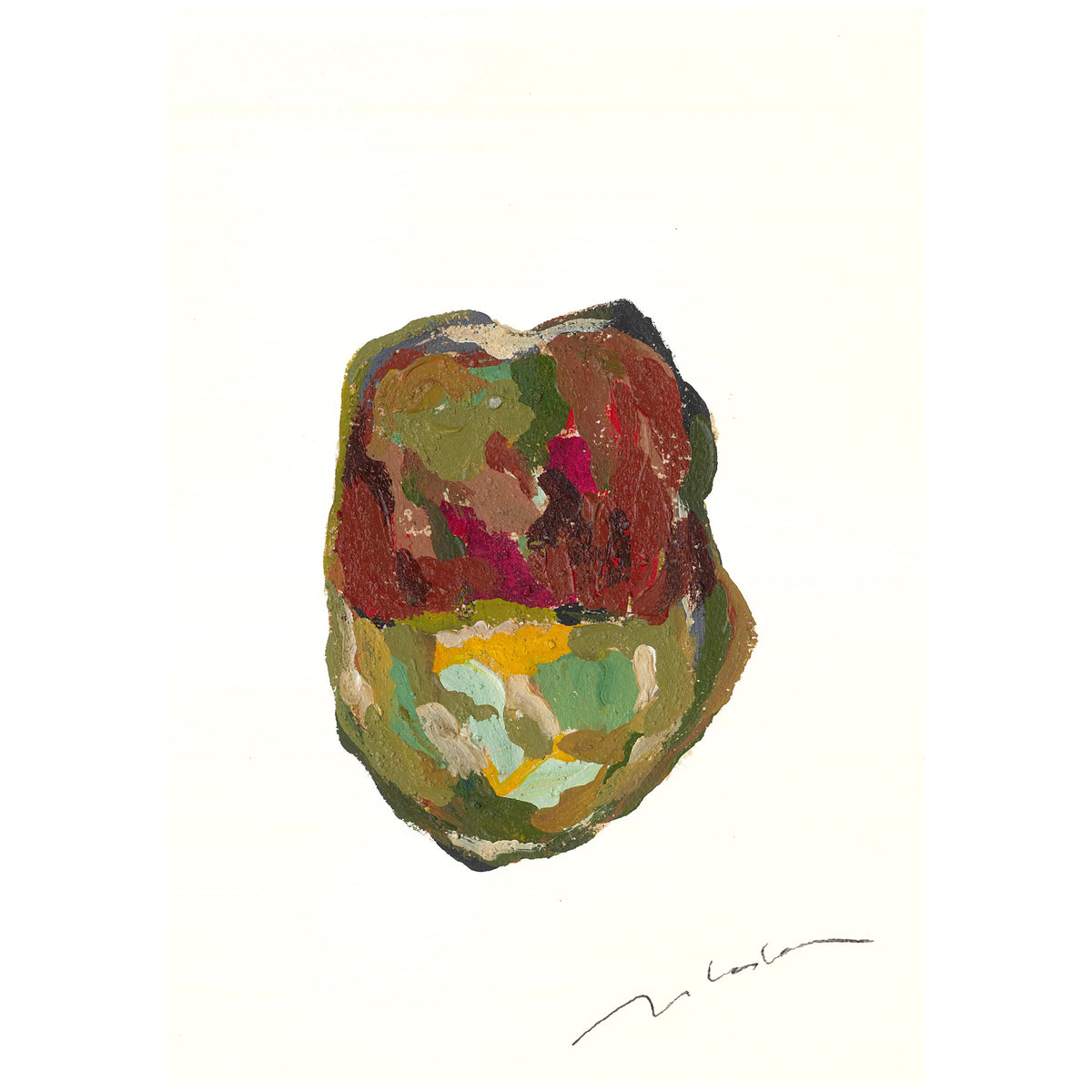 Stone NO.10_ Painting & Stone